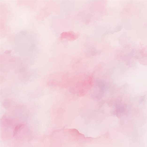 Fondo de acuarela rosa pintado a mano detallado