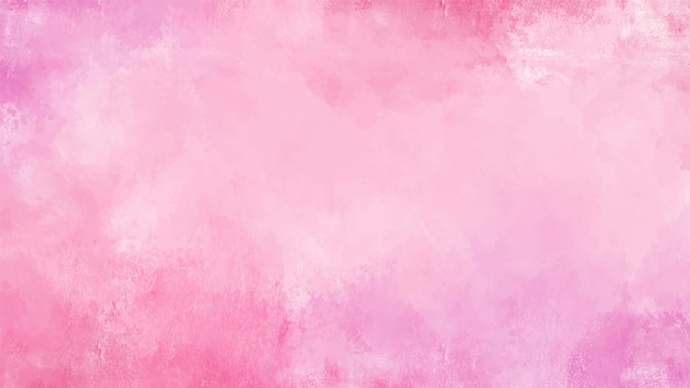 Vector fondo de acuarela rosa pintado a mano