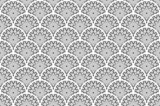 Fondo adornado simple con motivos elegantes