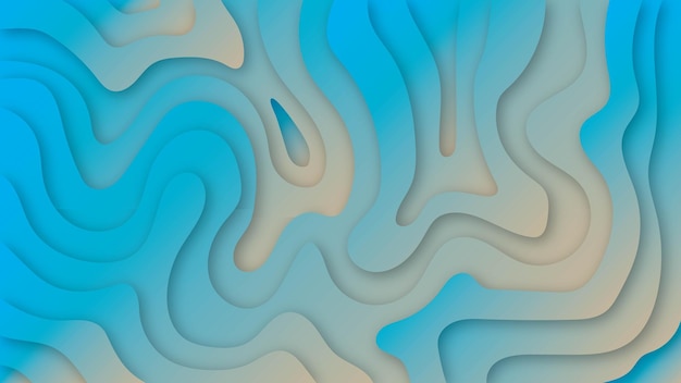 Fondo de agua de onda abstracta