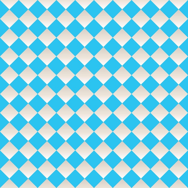 Fondo aislado patrón a cuadros azul