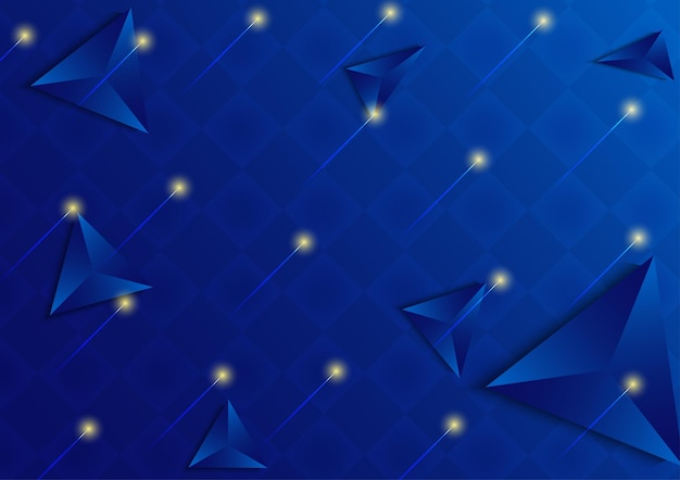 Fondo de alta tecnología de pirámide 3D