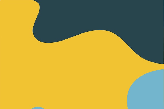 un fondo amarillo y azul con un diseño amarillo y azul
