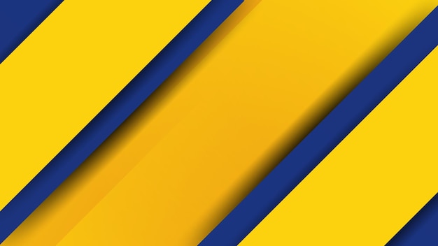 Fondo amarillo y azul con rectángulo Vector diseño de textura de fondo abstracto cartel brillante