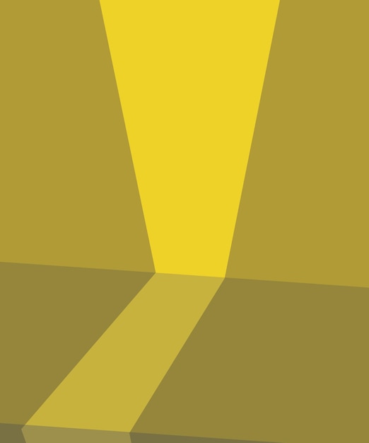 Fondo amarillo con efecto de luz desde arriba