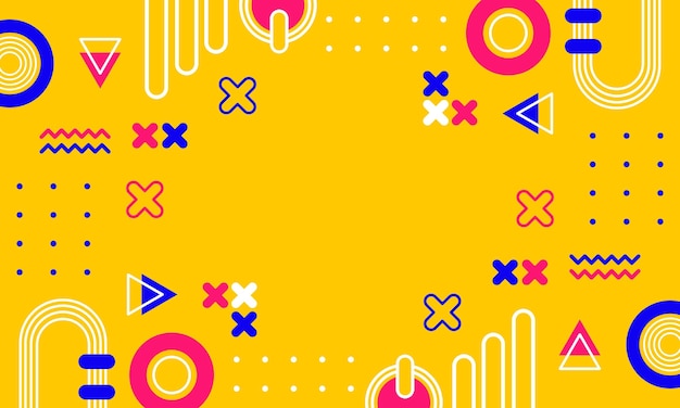 el fondo amarillo es un patrón de la palabra x en el medio
