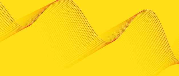 un fondo amarillo con líneas amarillas y naranjas