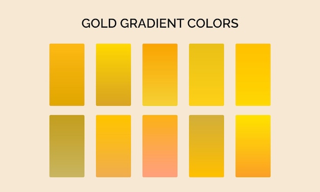 Un fondo amarillo y naranja con colores de gradiente dorado.