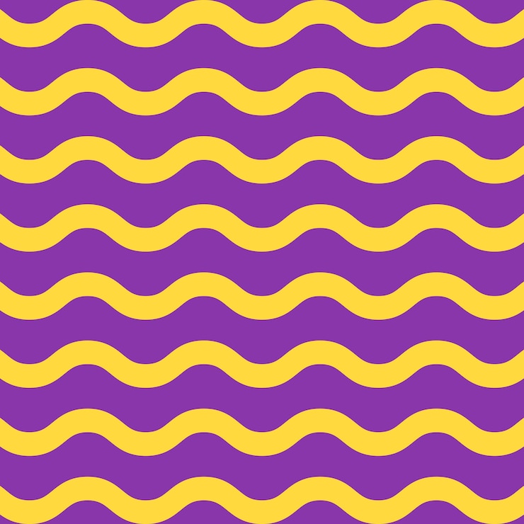 Vector fondo amarillo ondulado y púrpura