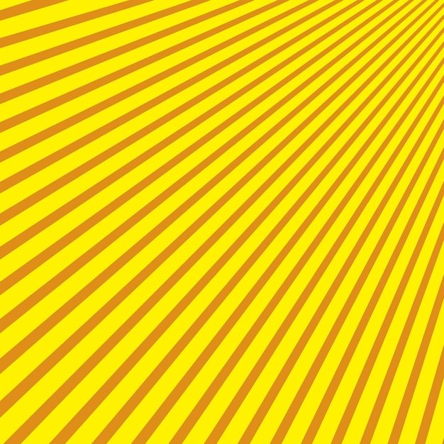 Vector el fondo amarillo del sol de verano