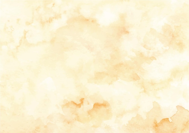 Fondo amarillo textura abstracta con acuarela