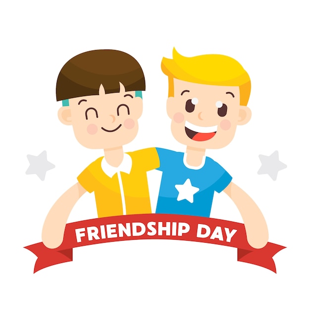 Fondo de amistad con Smilling Friend