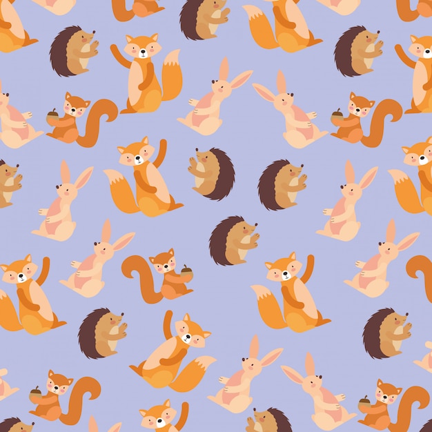 Fondo de animales lindos