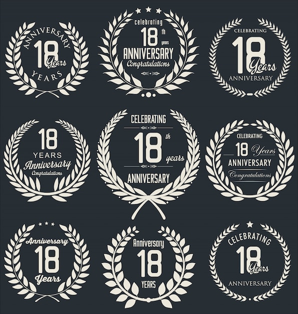 fondo de aniversario