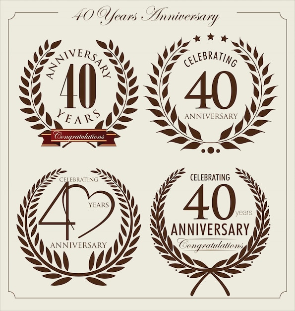 fondo de aniversario