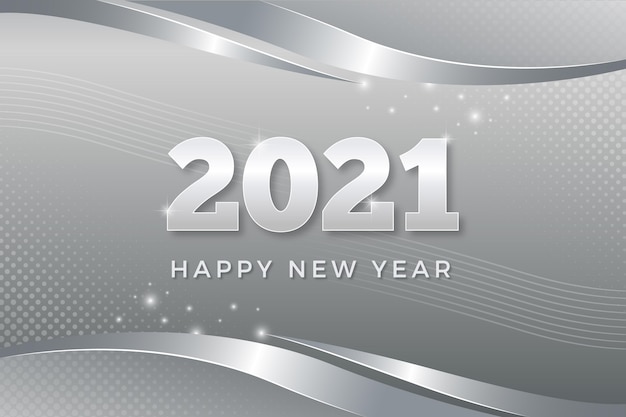 Vector fondo año nuevo 2021