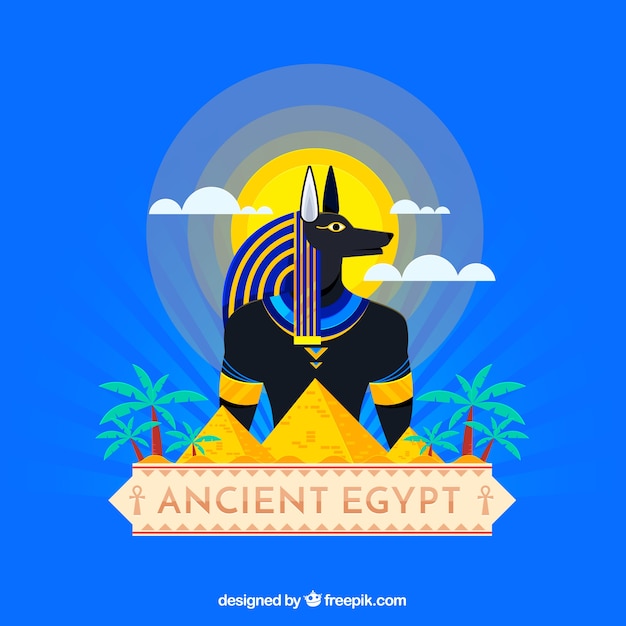 Vector fondo de antiguo egipto