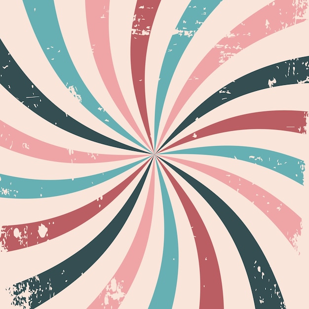 Fondo con arañazos en estilo retro Ilustración vectorial