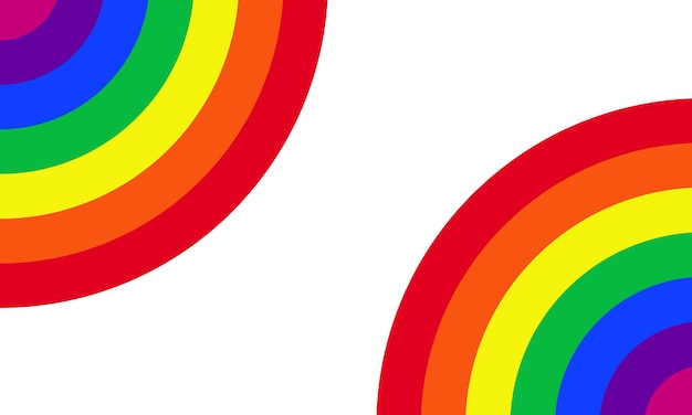 Fondo de arco iris abstracto rayas de colores Ilustración vectorial