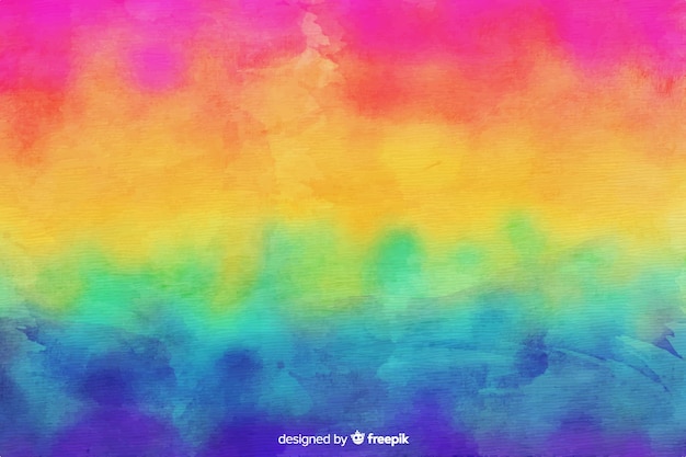 Vector fondo de arco iris estilo tie-dye