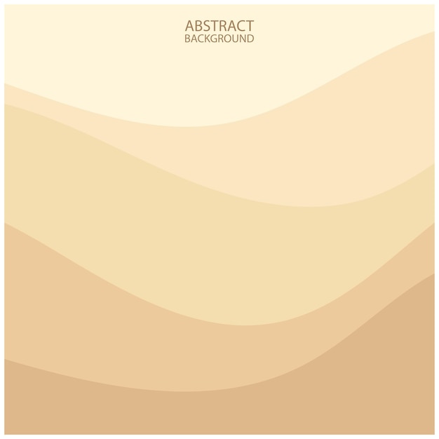 Fondo de arena abstracto simple con combinación de color marrón playa desierto libro portada papel tapiz vector