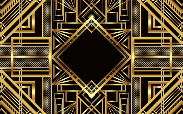 Fondo art deco