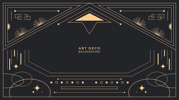 Fondo art deco