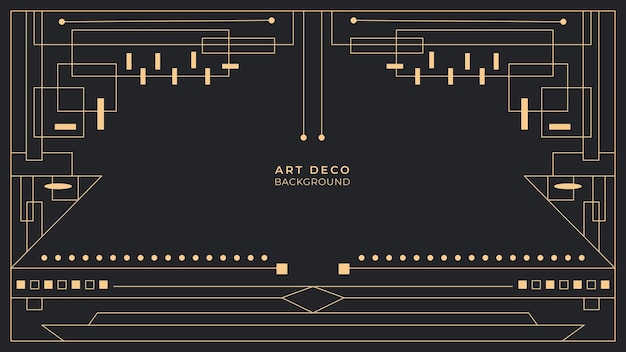 Fondo Art Deco