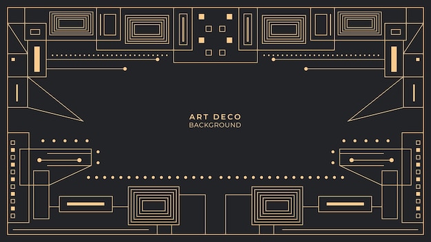 Fondo art deco