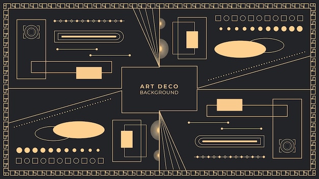 Fondo Art Deco