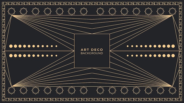 Fondo Art Deco