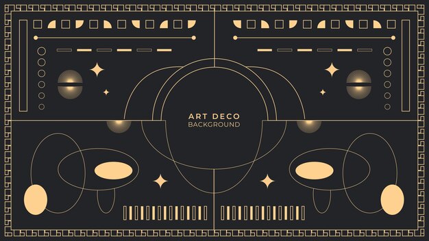 Fondo Art Deco