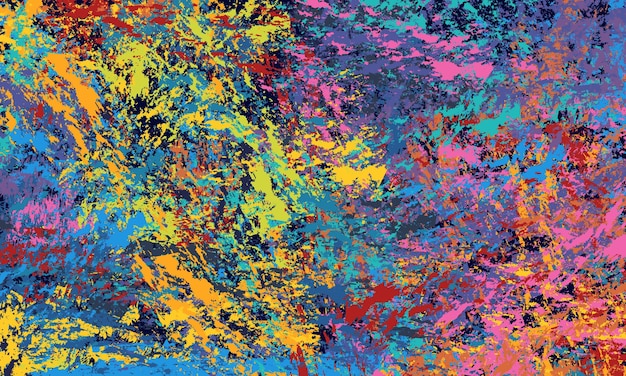 Fondo de arte abstracto Fondo de pintura grunge colorido y papel tapiz