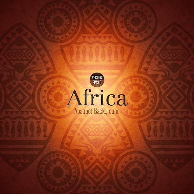 Fondo de arte africano tradicional