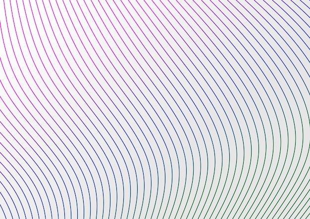 El fondo del arte de la línea estética
