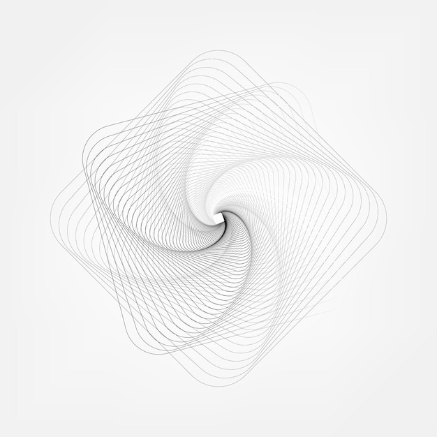 Fondo de arte de línea geométrica abstracta