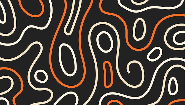 fondo de arte de línea vectorial libre