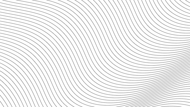 Fondo de arte de líneas abstractas