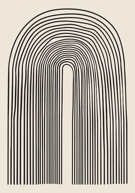Fondo de arte mural minimalista en estilo minimalista