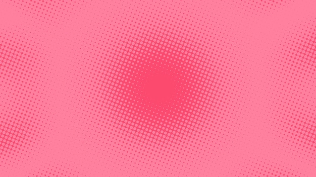Fondo de arte pop rosa en estilo de libro de historietas retro