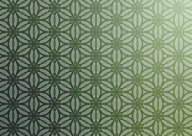 El fondo artístico del patrón de gradiente verde de la flor