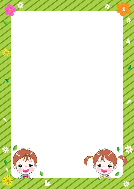 fondo para aviso de padres con niños lindos