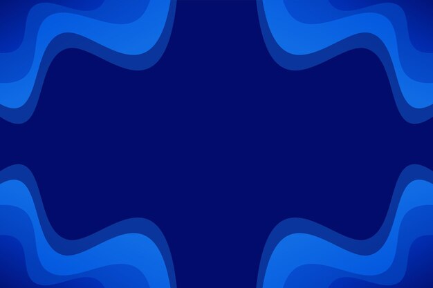 Fondo azul abstracto Diseño geométrico azul simple moderno Formas mínimas Traje para folleto folleto pancarta cartel sitio web volante portada telón de fondo corporativo Ilustración vectorial