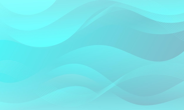 Fondo azul abstracto con formas onduladas adecuado para folletos de sitios web carteles