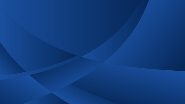 Fondo azul abstracto con línea curva para banner de sitio web y diseño gráfico moderno