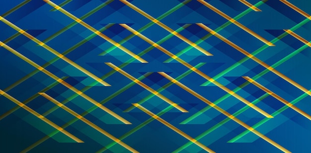 Fondo azul abstracto con líneas