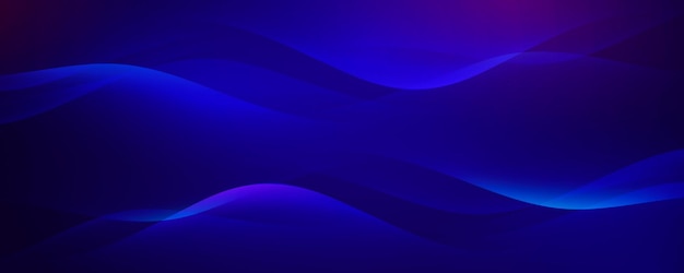 Fondo azul abstracto de las ondas