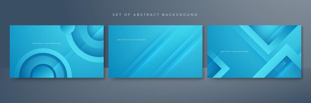 fondo azul abstracto Vector diseño gráfico abstracto patrón de banner presentación plantilla web de fondo