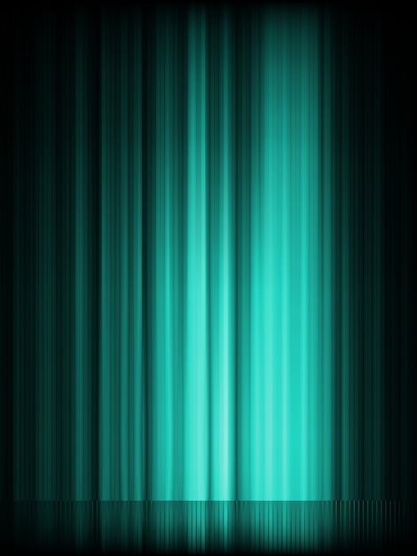 Vector fondo azul aurora boreal.