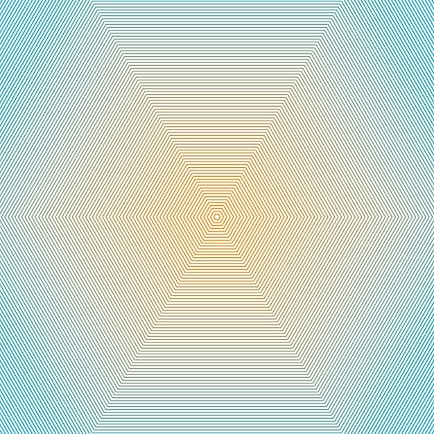 un fondo azul y blanco con un patrón de líneas y el número 1